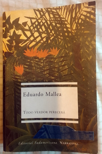 Todo Verdor Perecerá Eduardo Mallea (Usado)