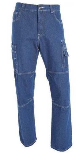 Jeans Cargo Ejecutivo Trabajo Hombre