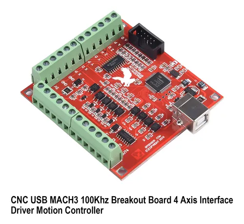 Tarjeta Controladora Mach 3 Usb Cnc Breakout Board