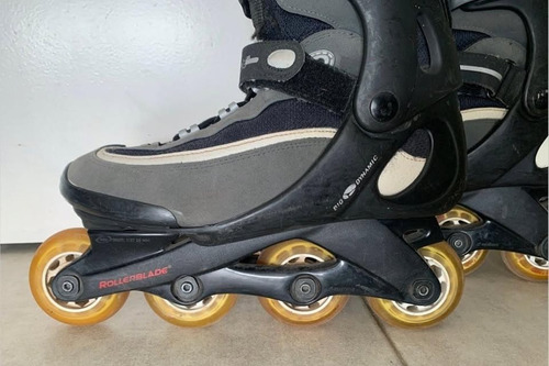 Rollers Patines Rollerblade 80mm Bio Dynamic Abec 5 T39 25cm 38 8 Cm Negro