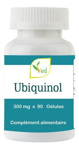 Ubiquinol 300 Mg, 90 Capsulas Blandas, Bioactividad Mejorada