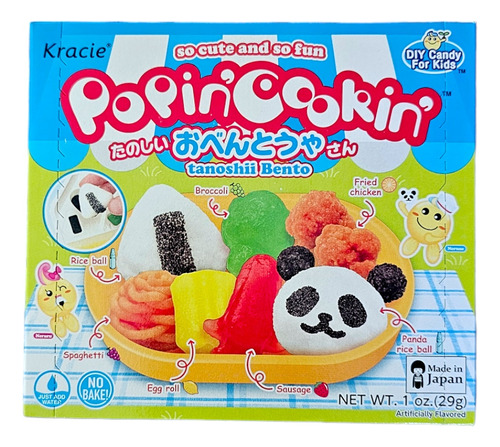 Kracie Popin Cookin Tanoshii Bento 29 Gr Producto Japonés 