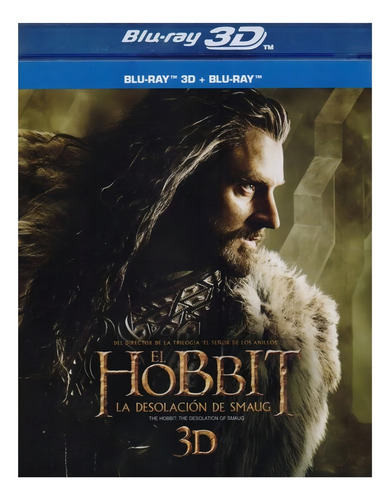 El Hobbit Desolacion De Smaug Blu-ray 3d + Bd + Dvd + Bonus