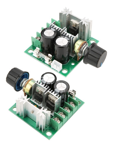 Regulador De Motor 12v-40v 10a Pwm Dc Velocidad Variable Con