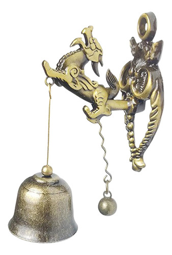 Campana De Hierro Fundido Para Puerta Delantera, Vintage