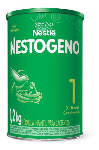 Fórmula Infantil Em Pó Sem Glúten Nestlé Nestogeno 1 En Lata