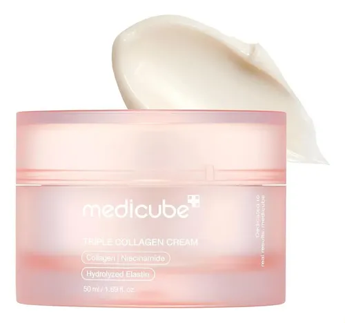 Creme Facial Medicube Colágeno Firmeza e Hidratação 50ml Bege
