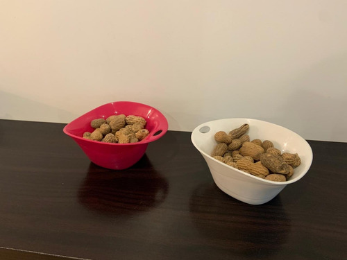 Pack Bolson De 120 Compoteras Plastica P/ Mayor Bowl Cazuela