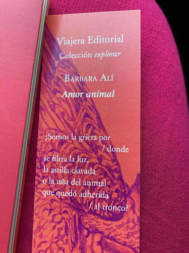 Imagen 5 de 5 de Libro Amor Animal De Bárbara Alí Viajera Editorial