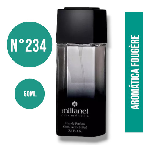 Perfume Millanel N°234- Vip Black- Masculino 60ml