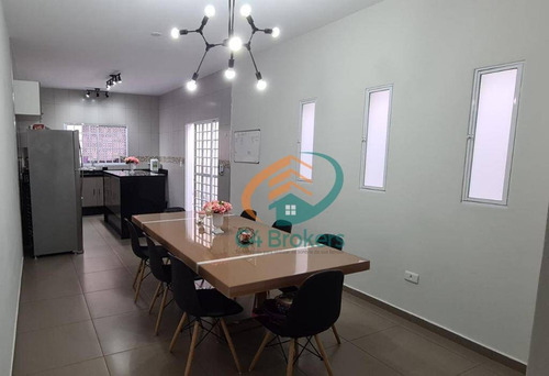 Sobrado Com 3 Dormitórios À Venda, 145 M² Por R$ 450.000,00 - Vila Nova Bonsucesso - Guarulhos/sp - So0667