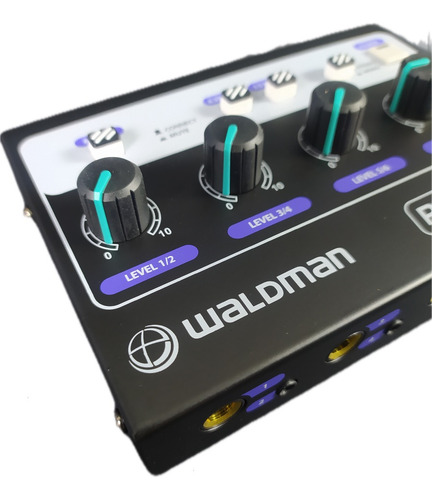 Amplificador De Fone Waldman Ph-8 Phone Hub 8 Com Fonte 100v/240v