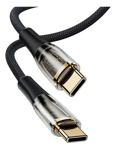 Cable D Nylon Benks Usb-c 100w 5amp Para Galaxy S24 Ultra 2m