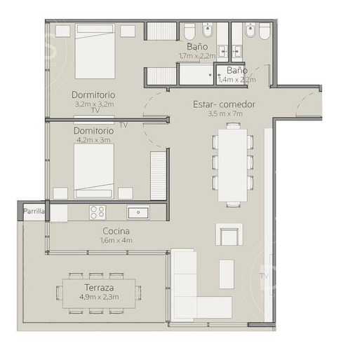Imagen 27 de 30 de Departamento De Lujo De 2 Ambientes En Pozo En Edificio Full Amenities - Pinamar
