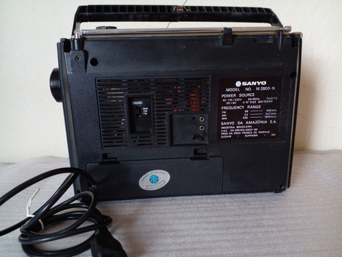Radio Antigo Sanyo M2800 N (Usado)