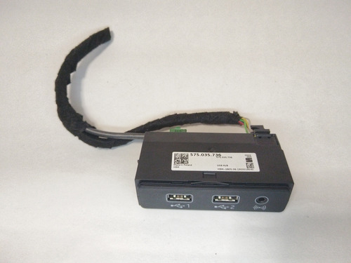 Modulo Entrada Usb Y Auxiliar Seat Leon, Ibiza 2017 Al 2024 (Usado)