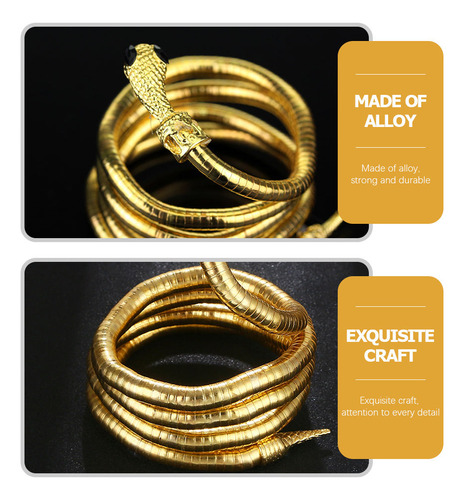 Pulsera Flexible Con Forma De Serpiente, Collar Flexible Y A