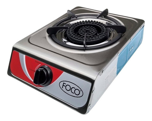 Anafe a gas Foco 24031/6 plateado 220V