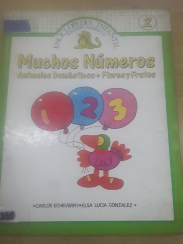 Libro De Tapa Dura - Muchos Números 1 2 3 - Ed Alonso (Usado)