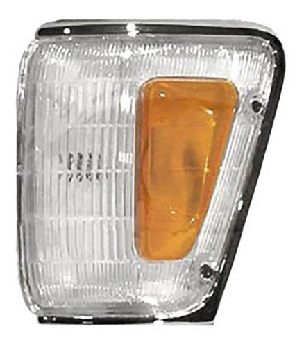 Imagen 1 de 5 de Faro Toyota Hilux 1998 A 2001 Marco Cromado Delantero Izq.