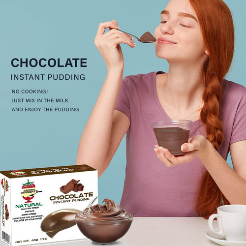 Mezcla Instantánea De Pudín De Chocolate - Mezcla De Pudín D