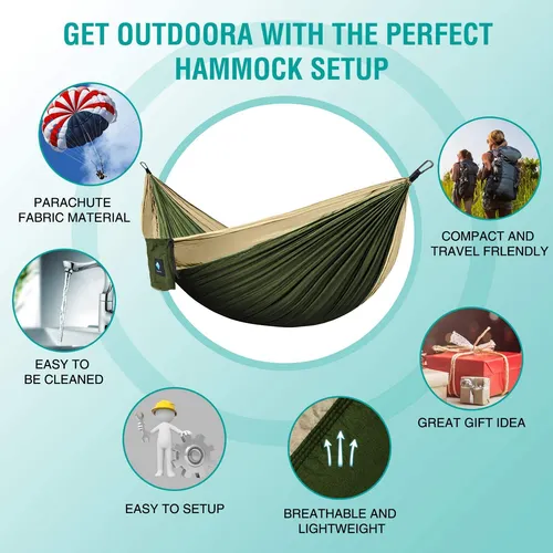 Hammock Camping: Relax Al Aire Libre En 2 Segundos