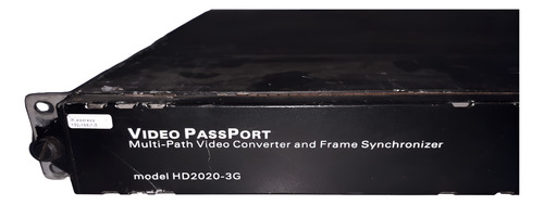 Evertz Hd2020-3g Video Passport 1ru Multi-path Video (c16) (Usado)
