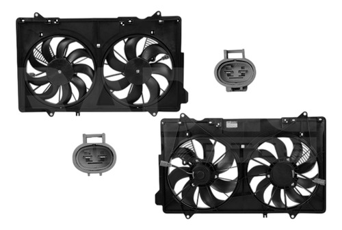 Motoventilador Para Mazda Cx-5 Doble 2 Y 2 Pines 2018