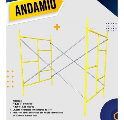 Andamios Profesionales Al Detal Y Al Mayor 1.90 × 1.25 Compe