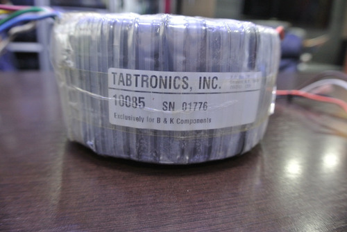 Imagem 5 de 5 de Transformador Toroidal Para Amplificador 14cm X 7cm