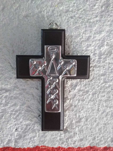 Lote 30 Cruces Recuerdo Madera Con Cruz Pewter