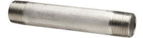 Niple Acero Inoxidable 316, Soldado, 3/8  X 2  Npt.