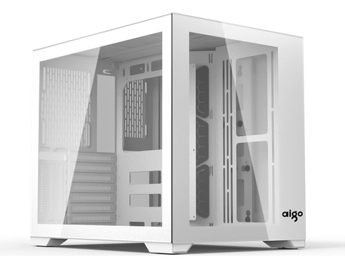 Carcasa Para Computadora Torre Media 3.0 Usb Panel Vidrio