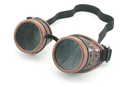 Cyber ??goggles Steampunk Soldar Goth Cosplay Gafas Vin...