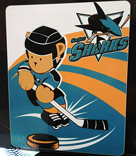 Manta Nhl San Jose Sharks, Suave Y Mullida 40x50 