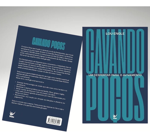 Cavando Poços - Lou Engle | Um Chamado Para O Avivamento E A Busca Espiritual | Livro De Fé E Propósito | Frete Rápido