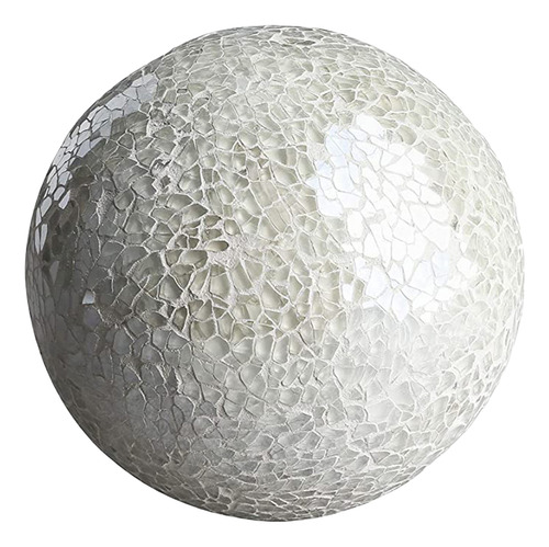 Juego De Cuencos De Centro De Mesa De Bolas De Plata 5pcs