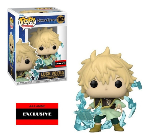 Funko Pop! Luck Voltia - Black Clover [exclusivo] - 1102