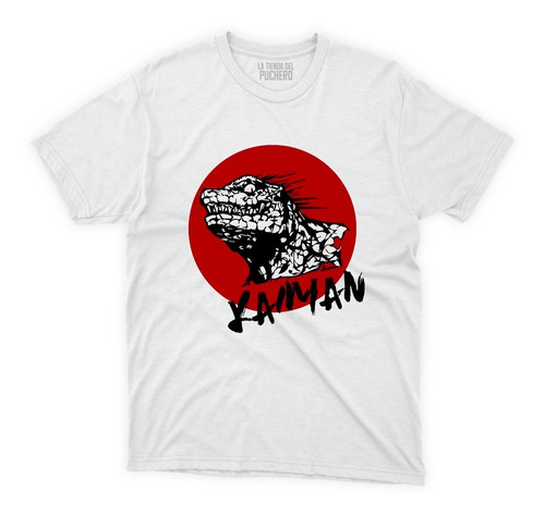 Playera Anime Dorohedoro Kaiman Circulo Rojo