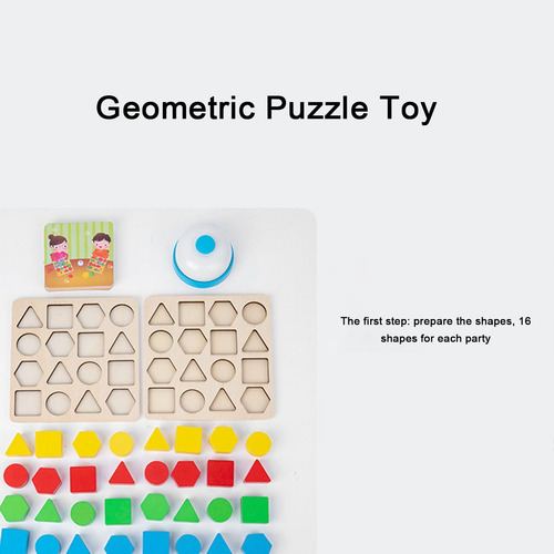Blocos Puzzle Brain Teasers Brinquedo Geométrico Educacional