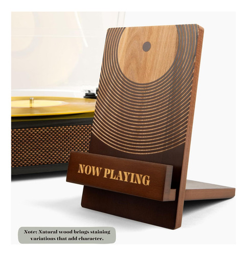Soporte Para Discos De Vinilo Now Playing: Soporte Clásico