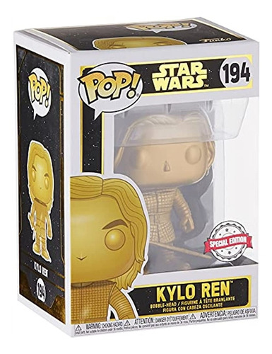 Figuras De Acción - Funko Exclusive Pop Star Wars: Kylo Ren