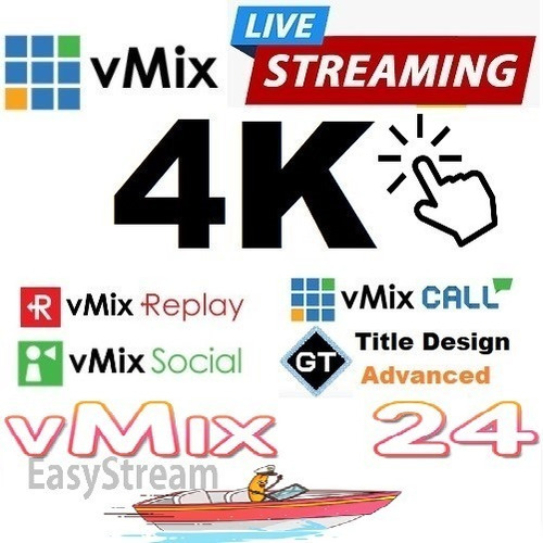 Imagem 1 de 1 de Vmix 4k Oficial Em 12 X  - Streaming E Live 