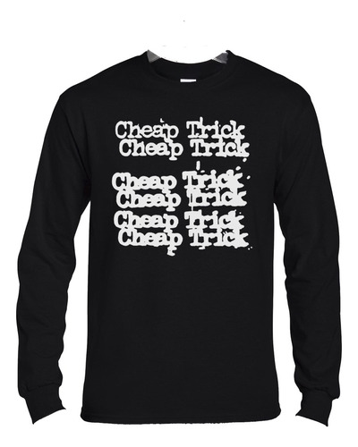 Polera Ml Cheap Trick Logo Rock Abominatron