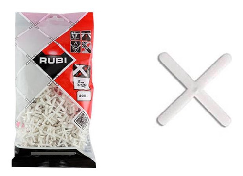 Cruceta De Plástico Rubi Para Juntas 2.0mm X 300 Unidades