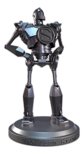 Imponente Figura Del Gigante De Hierro Para Tu Hogar