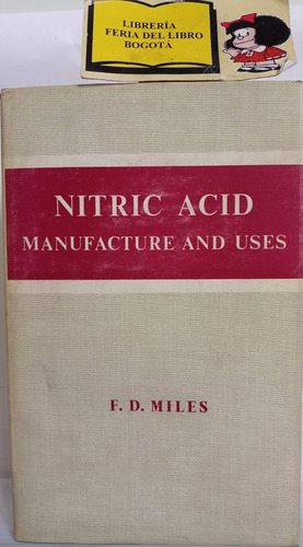 Ácido Nítrico Fabricación Y Usos - En Inglés - Química 1961