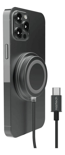 Naztech 15438-cargador Inalámbrico 15w/tipo Magsafe/negro