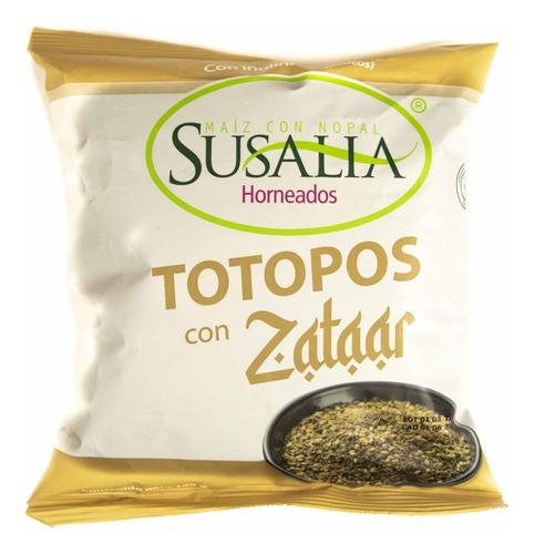 Totopos Con Zaatar Susalia 140 Grs