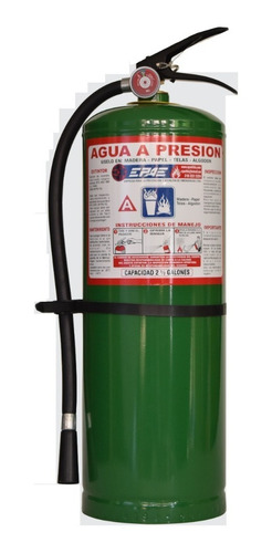 Extintor De Agua 2.5 Gl+gancho+señal